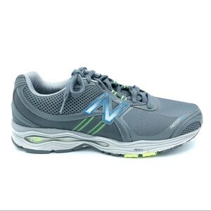 NEW New Balance Fantom Fit Athletic Walking Shoes Grey Blue Green Size 9.5 Wide